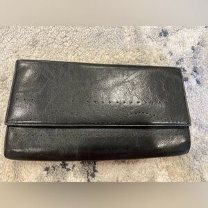 Vintage Armani Exchange Elegant Black Clutch
